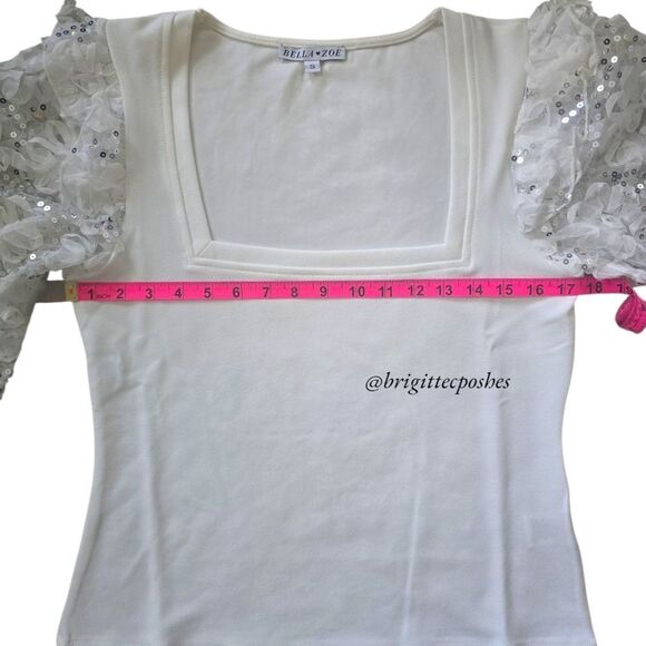 BELLA ZOE Sequin Top  - Picture 5 of 8